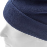 Шапка с отворотом из флиса для взрослых, размер 56-57, синяя Сибртех