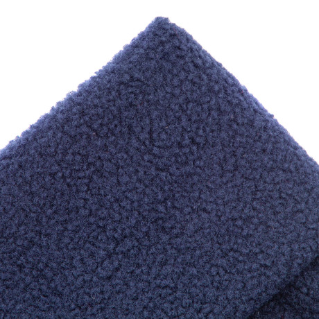 Шапка с отворотом из флиса для взрослых, размер 56-57, синяя Сибртех