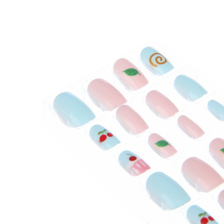 ХОББИХИТ Набор накладных ногтей, ABS, 14х6,4 см, 10 дизайнов