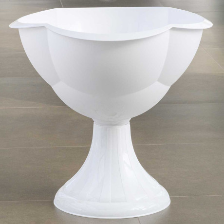 Кашпо 3-х ярусн. Водопад Белый Бриг