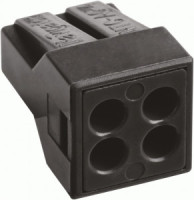 Navigator клемма СМК 773-304 с пастой 4х(0,75-2,5мм2) NTC-AC, 24А (уп.100шт, цена за уп) 71143