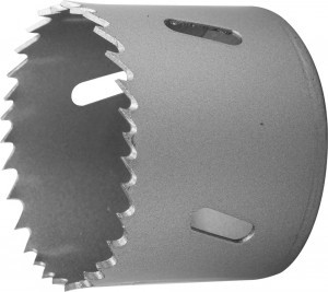 Коронка ЗУБР "ЭКСПЕРТ" биметаллическая, быстрорежущая сталь, глубина сверления до 38мм, d-51мм