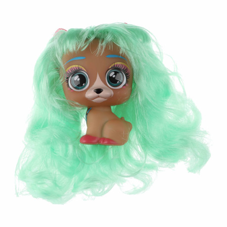 ИГРОЛЕНД Питомец с аксессуаром "Кудряшики", ПВХ, 17,6х7,3х10см, 8 дизайнов