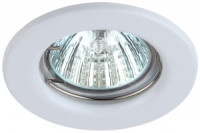 ЭРА MR16 GU5.3 ST1 WH св-к встр. d80мм (врез.d60мм) штамп, белый ИУ 5460