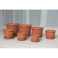 Кашпо Афродита 2 (1,4л) Терракот Радуга х60