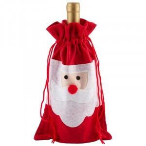 Мешок новогодний для бутылки Волшебная страна