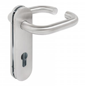 Ручки на планке для технических дверей СТАНДАРТ 1303 SS (60-100) INOX нержавеющая сталь(24)