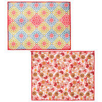 РЫЖИЙ Салфетка для сушки посуды из микрофибры, 38x50см, 210г/кв.м, 2 дизайна