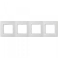 Bylectrica Мастер Рамка 4 мест. белый (ABS пластик) ЮЛИГ.735212.374