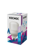 КОСМОС ЛОН A140 высокомощ E27 50W 4700lm 6500K 6K мат 167x118  LksmHWLED50WE2765