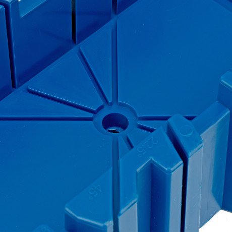 Стусло пластиковое, 300 х 90 мм, 6 углов для запила Сибртех