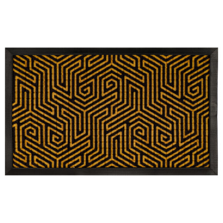 VETTA Коврик придверный, резиновый с ворсом полиэстер, 45x75см, 4 дизайна