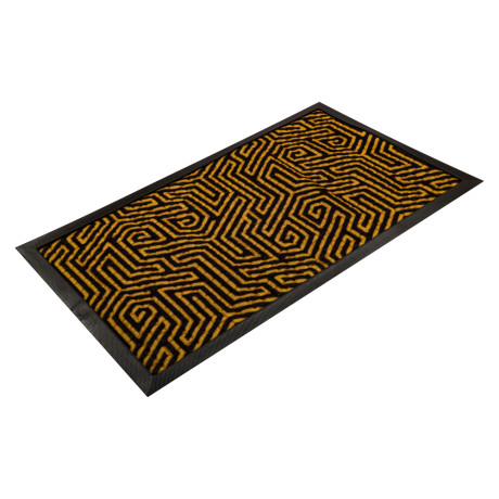 VETTA Коврик придверный, резиновый с ворсом полиэстер, 45x75см, 4 дизайна