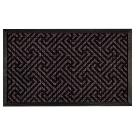 VETTA Коврик придверный, резиновый с ворсом полиэстер, 45x75см, 4 дизайна