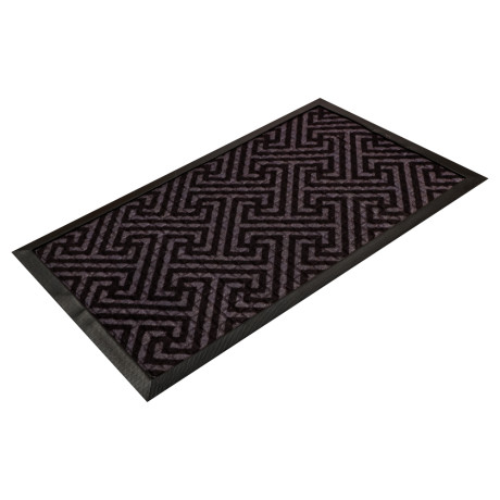 VETTA Коврик придверный, резиновый с ворсом полиэстер, 45x75см, 4 дизайна
