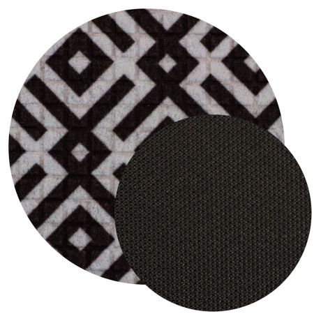 VETTA Коврик придверный, резиновый с ворсом полиэстер, 45x75см, 4 дизайна