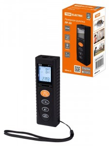 TDM рулетка лазерная ЛР-40, дальность 40м, точность 2мм, подсветка, IP54, 2хAAA SQ1018-0201