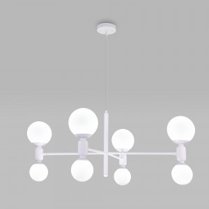 EUROSVET люстра 8x20W E27 G9 1000x760x1300 белый 30182/8 Умный дом Bubble a063210