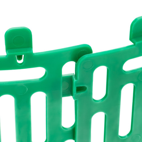 Протектор для защиты стволов деревьев, комплект 4 шт., зеленый Palisad