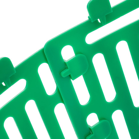 Протектор для защиты стволов деревьев, комплект 4 шт., зеленый Palisad