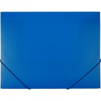Папка на резинках Attache F315/06 синяя 801571