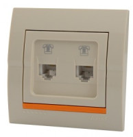 Lezard DERIY роз. СУ 1 мест. телеф. двойная евро крем.