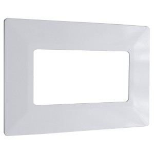 Bylectrica Рамка декор. защитная под выкл./роз. 2-ая, белая (209х140х3 мм) ЮЛИГ.735212.421