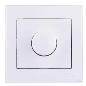 Lezard RAIN диммер СУ 800W бел. (корпус PC) 703-0202-115