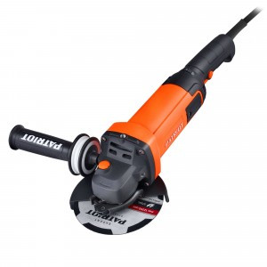 PATRIOT Машина углошлифовальная УШМ AG 128E, двуручная, пылезащищенная, диск 125мм, 110301129