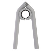 Ключ для аэратора смесителя, универсальный, пластик, серый