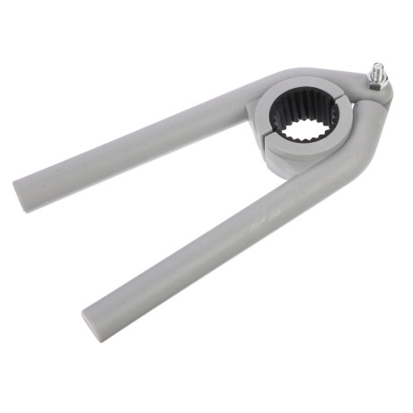 Ключ для аэратора смесителя, универсальный, пластик, серый