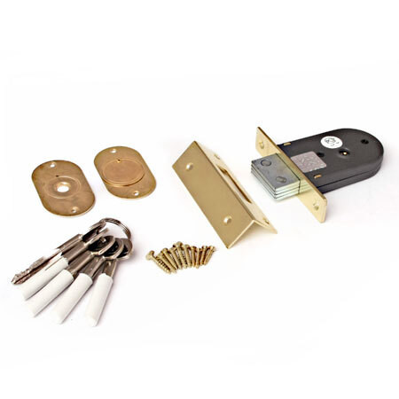 Замок врез 90К-G (Золото) Apecs (малый, х-образ. ключ)   \48