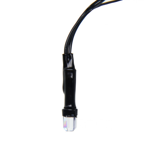 СНОУ БУМ Гирлянда эл. вьюн 20м, 200LED, шампань, 8 режимов, ПВХ черный, 220В