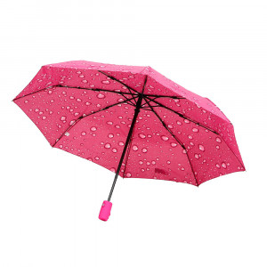 Зонт универсальный, автомат, металл, пластик, полиэстер, 55см, 8 спиц, 4 цвета