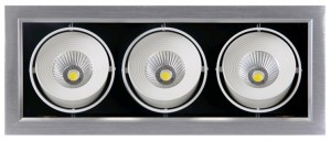 Jazzway св-к карданный Grey 3х9W 4000K IP40 24° 345x136x120 PSP-S 113 4K .2853042