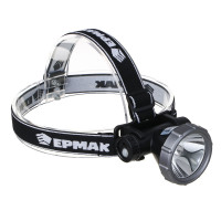 Фонарь налобный тм ЕРМАК, XH-P50 LED, 3 режима, 2000мАч, 8,3х6х7,3см, USB кабель, пластик