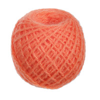 Пряжа в клубках акрил 100м/40-42 гр, цвет облепиха