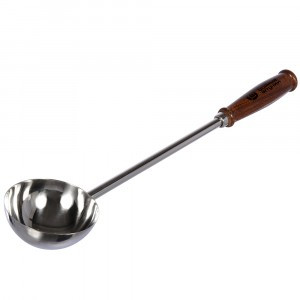 Ковш 0,2л, 45см, нерж.сталь, 32032 Банные штучки