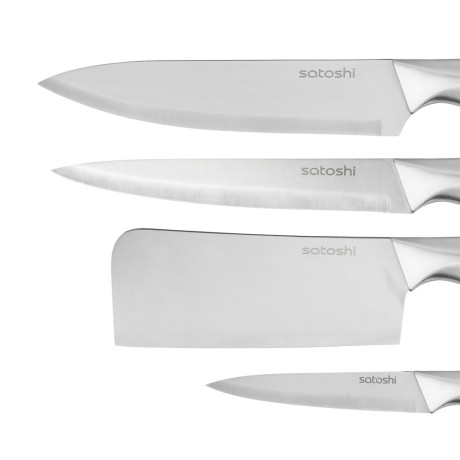 SATOSHI Саура Набор ножей кухонных 6пр, на подставке