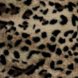 BY COLLECTION Плед меховой 130х170см, полиэстер, леопард