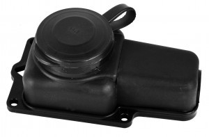 Volsten Sb1-M1Z Black, колодка штепсельная IP54 1 мест Черная с землей (Модель РП 16-131)