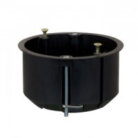 EKF Коробка установочная КМП-020-009 для полых стен, 68х45, полипропилен, черная, метал.лапки, IP30