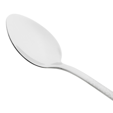 Ложка чайная с удлиненной ручкой "Узор", 19,5см, нерж.сталь