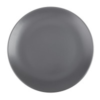 MILLIMI Тарелка подстановочная 27х3см, керамика, графит