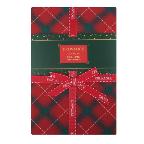 PROVANCE Щелкунчик Скатерть текстильная, 140х180см, 100% полиэстер, 2 дизайна