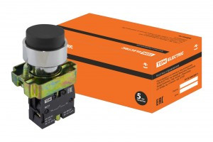 TDM BL21 кнопка управления без подсветки черн. 1з (10!) SQ0704-0047