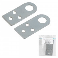 Проушина д/нав.замков 30х70 прямая цинк пара Инд.упаковка+ШК (цена за 2шт) (100) Кунгур