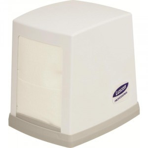 Диспенсер д/салфеток Luscan Professional N2 серый пластик 601121