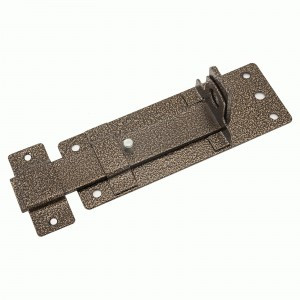 Засов Киров Секрет ЗД-13 а/бронза с проушиной (20)