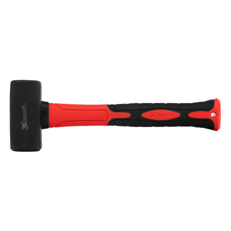 Кувалда optimal, 1000 г, фибергласовая обрезиненная рукоятка Matrix